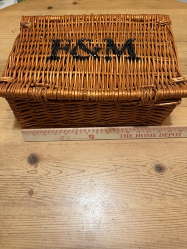 Fortnum mason wicker basket - wicker,