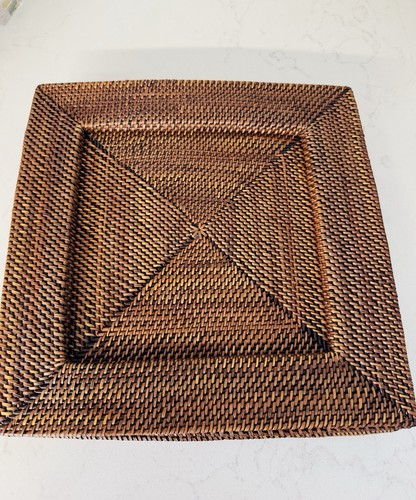 Set square wicker rattan - set,